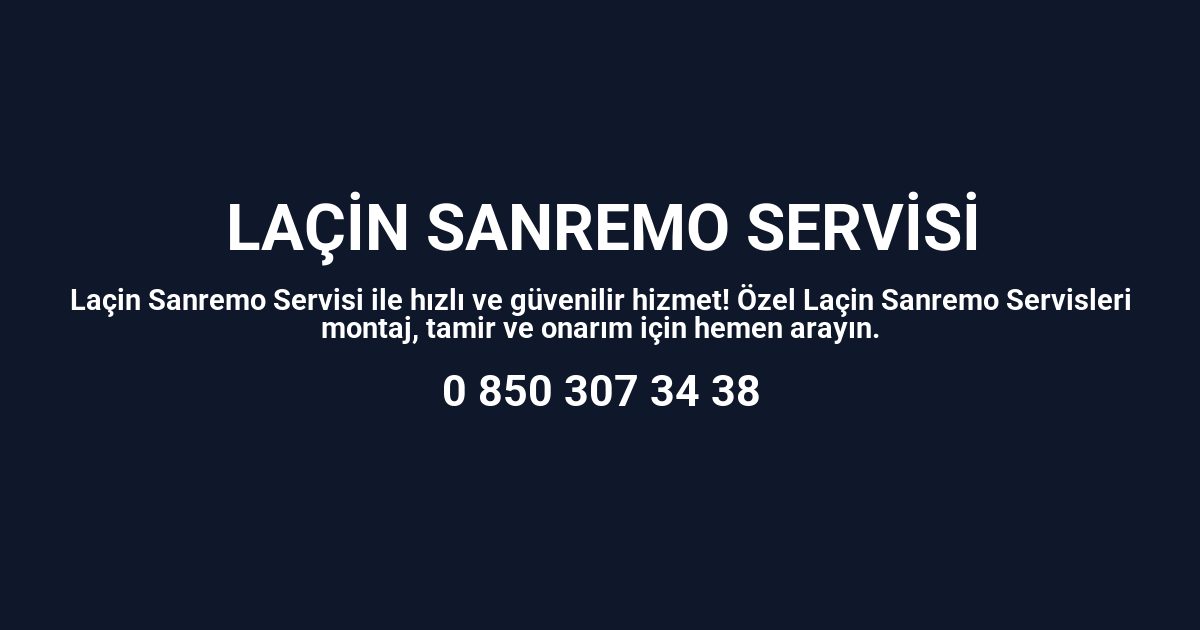 Laçin Sanremo Servisi